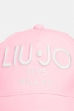 Liu Jo Czapka z daszkiem damska bawełniana VA6206.T9555 różowy SS26