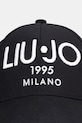 Liu Jo czapka z daszkiem damska bawełniana VA6206.T9555 czarny SS26