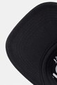 Liu Jo czapka z daszkiem damska bawełniana czarny VA6206.T9555