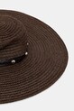 Akcesoria Liu Jo kapelusz z szerokim rondem damski VA6209.T9437 brązowy