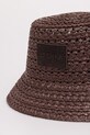 LE SH KA headwear slaměný klobouk dámský z viskózy Brown Bucket Hat BrownBucketHat hnědá SS26