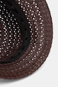 LE SH KA headwear slaměný klobouk dámský z viskózy Brown Bucket Hat hnědá BrownBucketHat