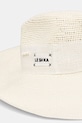 Akcesoria LE SH KA headwear kapelusz z szerokim rondem damski pleciony SEASHEEL LONDON SEASHEELLONDON beżowy
