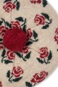 Dziewczynka Konges Sløjd beret z dodatkiem wełny dziecięcy BELOU KNIT BERET KS104224.PreSpring beżowy