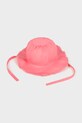 Mayoral kapelusz dwustronny bawełniany dziecięcy 10144.4K.Baby.PPY2 różowy SS26