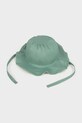 Mayoral kapelusz dwustronny bawełniany dziecięcy 10144.4K.Baby.PPY2 turkusowy SS26