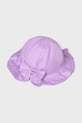 Παιδικό βαμβακερό καπέλο Mayoral βαμβάκι μωβ 10145.4P.Baby.PPY2