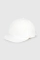 Mayoral czapka z daszkiem bawełniana dziecięca aplikacja biały 10150.4F.Baby.PPY2