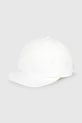 Mayoral czapka z daszkiem bawełniana dziecięca aplikacja biały 10150.4F.Baby.PPY2