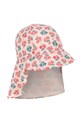 Konges Sløjd czapka z daszkiem dziecięca MANUCA FRILL SUN HAT GRS pozostałe różowy KS104987.PPY2