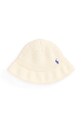 Παιδικό βαμβακερό καπέλο Polo Ralph Lauren βαμβάκι μπεζ 313A11249003