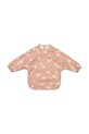 Βρεφική σαλιάρα Liewood Merle Printed Cape Bib ροζ LW18136.G.PPY2