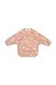 Liewood salopete pentru bebeluși Merle Printed Cape Bib roz LW18136.G.PPY2