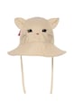 Dječji pamučni šešir Konges Sløjd VERBENA BOW KITTY SUN HAT KS105117.PPY2 bež SS26