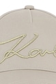 Παιδικό βαμβακερό καπέλο μπέιζμπολ Karl Lagerfeld μπεζ Z31197.58