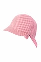 Jamiks шапка с козирка за деца от памук CANDERELLA CANDERELLA.N.g.JLI080.G розов SS26