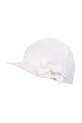 Jamiks Καπέλο με γείσο βρεφικό βαμβακερό CHISPITA λευκό CHISPITA.Na.gl.JLI099.G