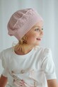Jamiks beret dziecięcy HELENE różowy HELENE.Nak.glo.JWI092.G