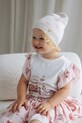 Jamiks czapka beanie dziecięca MILULI różowy MILULI.Nak.glo.JWI027.G