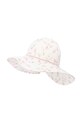 Jamiks kapelusz z szerokim rondem dziecięcy bawełniany NOKKA NOKKA.o.Na.glo.JLI102.G beżowy SS26