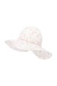 Jamiks kapelusz z szerokim rondem dziecięcy bawełniany NOKKA NOKKA.o.Na.glo.JLI102.G beżowy SS26