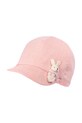 Jamiks czapka z daszkiem dziecięca bawełniana PELOA PELOA.Nakr.glo.JLI120.G różowy SS26