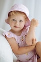 Dziewczynka Jamiks kapelusz dziecięcy bawełniany SORINE SORINE.Nak.glo.JLI139.G różowy