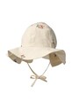 Wheat kapelusz bawełniany dziecięcy wzorzyste beżowy 5806.235.GOTS