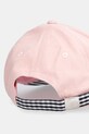 Dziewczynka United Colors of Benetton czapka z daszkiem dziecięca bawełniana 60BPRA005.P.Stagionale różowy