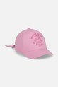 Coccodrillo čiapka so šiltom detská bavlnená ružová WC6364208ALG