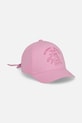 Coccodrillo čiapka so šiltom detská bavlnená ružová WC6364208ALG