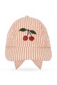 Lány Konges Sløjd siltes sapka gyerek pamut ELLIE BOW CAP GOTS KS105343.PPY2 bézs