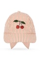Lány Konges Sløjd siltes sapka gyerek pamut ELLIE BOW CAP GOTS KS105343.PPY2 bézs