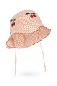 Konges Sløjd gyerek pamut kalap ELLIE SUN HAT GOTS bézs KS105348.PPY2