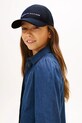 Tommy Hilfiger czapka z daszkiem bawełniana KA0KA00032.PPY2 granatowy