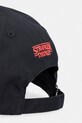 Chłopiec United Colors of Benetton czapka z daszkiem bawełniana 68MZCA02T.G.Seasonal czarny