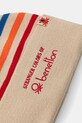 Chłopiec United Colors of Benetton czapka dziecięca 6JKXCA02S.G.Seasonal beżowy