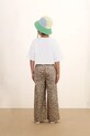 Дитячий капелюх Tinycottons COLOR BLOCK BUCKET HAT SS26.516 бірюзовий