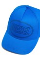 Chłopiec Diesel czapka z daszkiem bawełniana dziecięca FEPSIT HAT J02707.KXA77 niebieski