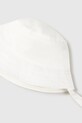 Chlapec Bavlnená obojstranná detská čiapka Mayoral Newborn 9068.1N.Newborn.PPY2 biela