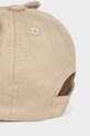 Mayoral Newborn czapka z daszkiem bawełniana dziecięca 9075.1P.Newborn.PPY2 beżowy SS26
