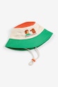 Bobo Choses kapelusz bawełniany dziecięcy Friends in a Pickle 126AH009 zielony SS26