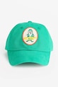 Bobo Choses czapka z daszkiem bawełniana dziecięca Mr Pickles 126AI014 zielony SS26