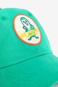 Bobo Choses czapka z daszkiem bawełniana dziecięca Mr Pickles 126AI014 zielony