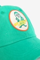 Bobo Choses czapka z daszkiem bawełniana dziecięca Mr Pickles 126AI014 zielony