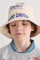 Bobo Choses cappello in cotone bambino/a Pickles cotone beige 126AI019
