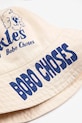Bobo Choses cappello in cotone bambino/a Pickles beige 126AI019