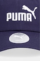 Puma czapka bejsbolówka dziecięca bawełniana ESS NO.1 LOGO 26853 granatowy SS26