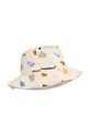 Dječji dvostrani šešir Liewood Damon Reversible Bucket Hat print bež LW19911.PPY2