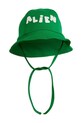 Mini Rodini kapelusz dziecięcy Alien aplikacja zielony 26265101